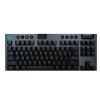 Клавіатура Logitech G915 TKL Lightspeed Wireless RGB Mechanical Carbon Clicky Switch (920-009537)