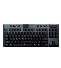 Клавіатура Logitech G915 TKL Lightspeed Wireless RGB Mechanical Carbon Clicky Switch (920-009537)