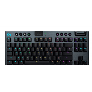 Клавіатура Logitech G915 TKL Lightspeed Wireless RGB Mechanical Carbon Clicky Switch (920-009537)