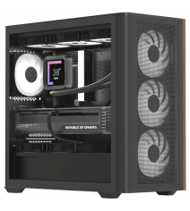 Корпус Aerocool D301A-G-BK-v2 (ACCS-DS03043.11)