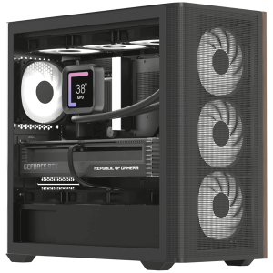 Корпус Aerocool D301A-G-BK-v2 (ACCS-DS03043.11)