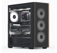 Корпус Aerocool D501A-G-BK-v2 Black (ACCM-DS01043.11)