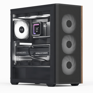 Корпус Aerocool D501A-G-BK-v2 Black (ACCM-DS01043.11)