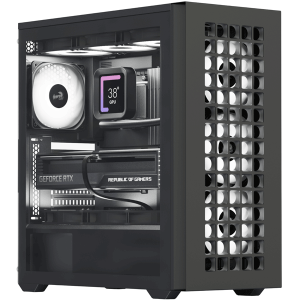 Корпус Aerocool D502A-G-BK-v1 (ACCM-DS02043.11)