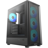 Корпус Deepcool CC550 4F Black (R-CC550BKANA4-G) Корпус Deepcool CC550 4F Black (R-CC550BKANA4-G)