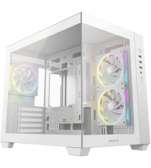 Корпус Deepcool CG330 3F White (R-CG330-WHNGM3-G)