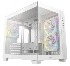 Корпус Deepcool CG330 3F White (R-CG330-WHNGM3-G)