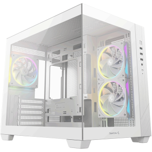 Корпус Deepcool CG330 3F White (R-CG330-WHNGM3-G)