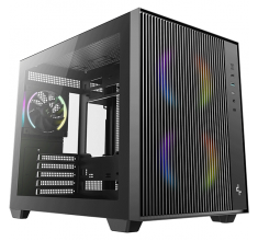 Корпус Deepcool CG330 Mesh 3F Black (R-CG330MESH-BKANM3-G)