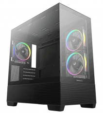 Корпус Deepcool CG380 3F Black (R-CG380-BKAGM3-G)