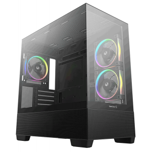 Корпус Deepcool CG380 3F Black (R-CG380-BKAGM3-G)