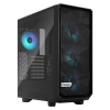 Корпус Fractal Design Meshify 2 Compact Lite RGB Black Tempered Glass (FD-C-MEL2C-05)