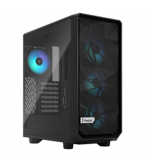 Корпус Fractal Design Meshify 2 Compact Lite RGB Black Tempered Glass (FD-C-MEL2C-05)