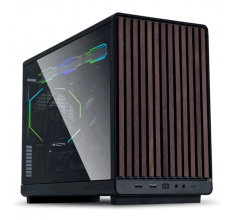 Корпус Lian Li A3-mATX Wooden Front Panel Glass Edition Black (G99.A3X-WDG.00)