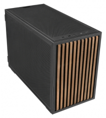 Корпус Lian Li B4-mATX Wood Black (G99.B4X-WD.00)