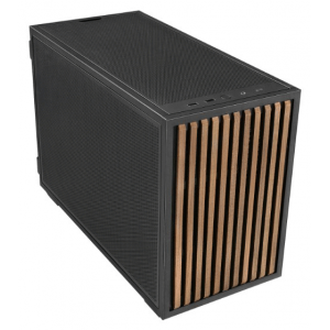 Корпус Lian Li B4-mATX Wood Black (G99.B4X-WD.00)