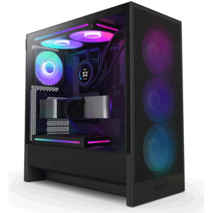 Корпус NZXT H5 Flow RGB Black (CC-H52FB-R1)