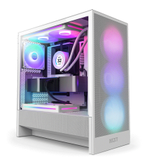 Корпус NZXT H5 Flow RGB White (CC-H52FW-R1)