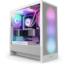 Корпус NZXT H5 Flow RGB White (CC-H52FW-R1)