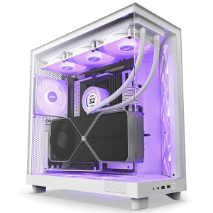 Корпус NZXT H6 Flow RGB White (CC-H61FW-R1)