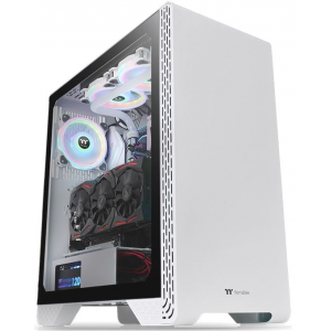 Корпус Thermaltake S300 Tempered Glass Snow (CA-1P5-00M6WN-00)