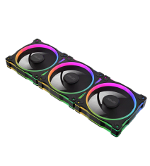 Вентилятор ASUS Prime MR120 REVERSE ARGB Fan Triple Pack Black (90DA00L0-B09020)
