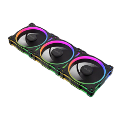 Вентилятор ASUS Prime MR120 REVERSE ARGB Fan Triple Pack Black (90DA00L0-B09020)