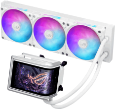 Система водяного охолодження ASUS ROG Ryuo IV 360 ARGB White Edition (90RC01N2-B0EAY0)