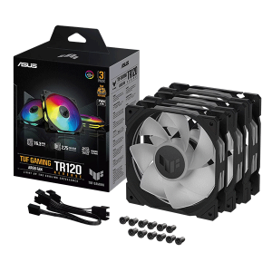 Вентилятор ASUS TUF Gaming TR120 ARGB Reverse Fan Triple Pack Black (90DA00D0-B09020) Вентилятор ASUS TUF Gaming TR120 ARGB Reverse Fan Triple Pack Black (90DA00D0-B09020)