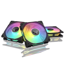 Вентилятор ASUS TUF Gaming TR120 ARGB Fan Triple Pack Black (90DA0090-B09020)