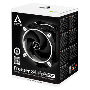 Кулер процесорний Arctic Freezer 34 eSports DUO White (ACFRE00061A)