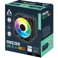 Кулер процесорний Arctic Freezer 36 S A-RGB Black (ACFRE00198A) Кулер процесорний Arctic Freezer 36 S A-RGB Black (ACFRE00198A)