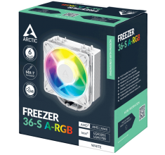 Кулер процесорний Arctic Freezer 36 S A-RGB White (ACFRE00199A)