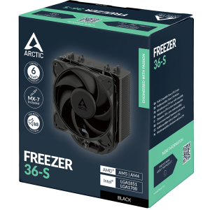 Кулер процесорний Arctic Freezer 36 S Black (ACFRE00196A)