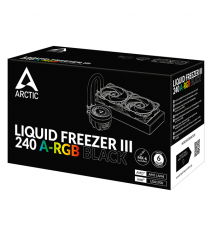 Система водяного охолодження Arctic Liquid Freezer III 240 A-RGB Black (ACFRE00142A)