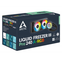 Система водяного охолодження Arctic Liquid Freezer III Pro 240 A-RGB Black (ACFRE00182A)