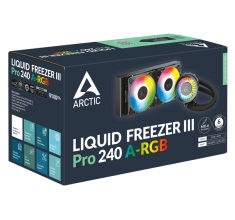 Система водяного охолодження Arctic Liquid Freezer III Pro 240 A-RGB Black (ACFRE00182A)
