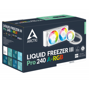 Система водяного охолодження Arctic Liquid Freezer III Pro 240 A-RGB White (ACFRE00186A)