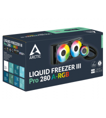 Система водяного охолодження Arctic Liquid Freezer III Pro 280 A-RGB Black (ACFRE00183A)