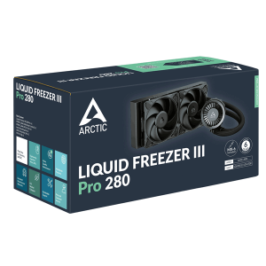 Система водяного охолодження Arctic Liquid Freezer III Pro 280 Black (ACFRE00179A)