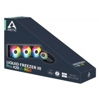 Система водяного охолодження Arctic Liquid Freezer III Pro 420 A-RGB Black (ACFRE00185A)