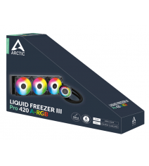 Система водяного охолодження Arctic Liquid Freezer III Pro 420 A-RGB Black (ACFRE00185A)