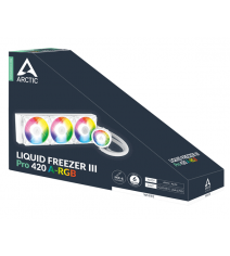Система водяного охолодження Arctic Liquid Freezer III Pro 420 A-RGB White (ACFRE00189A)