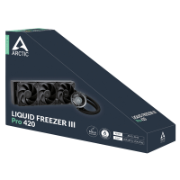 Система водяного охолодження Arctic Liquid Freezer III Pro 420 Black (ACFRE00181A)