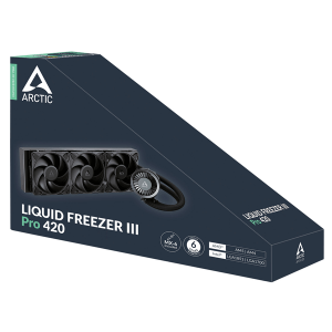 Система водяного охолодження Arctic Liquid Freezer III Pro 420 Black (ACFRE00181A)