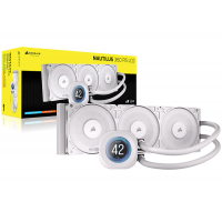 Система водяного охолодження Corsair NAUTILUS 360 RS LCD White (CW-9061034-WW) Система водяного охолодження Corsair NAUTILUS 360 RS LCD White (CW-9061034-WW)