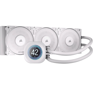 Система водяного охолодження Corsair NAUTILUS 360 RS LCD White (CW-9061034-WW) Система водяного охолодження Corsair NAUTILUS 360 RS LCD White (CW-9061034-WW)