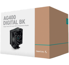 Кулер процесорний Deepcool AG400 DIGITAL BK (R-AG400-BKNDMN-G-2)