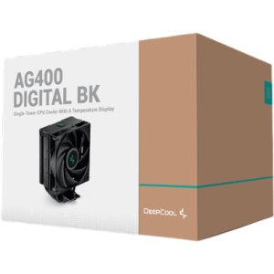 Кулер процесорний Deepcool AG400 DIGITAL BK (R-AG400-BKNDMN-G-2)