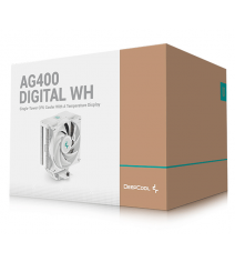 Кулер процесорний Deepcool AG400 DIGITAL WH (R-AG400-WHNDMN-G-1)